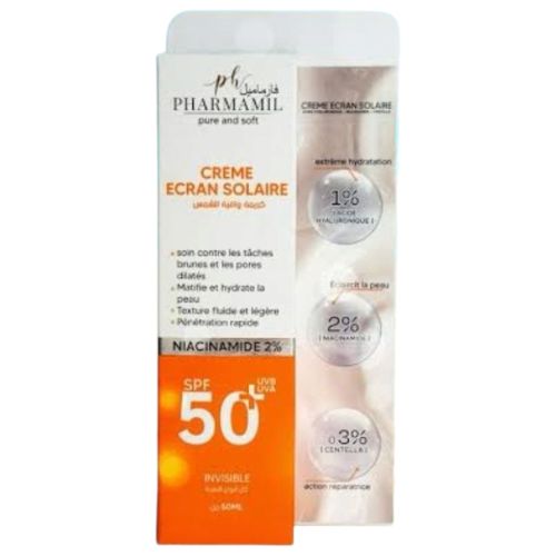 Creme Solaire Pharmamil Spf50+ 50 ML