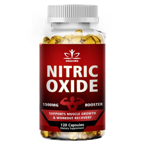 Complément Snghwe Nitric Oxide 1500 MG Booster 60 Capsules