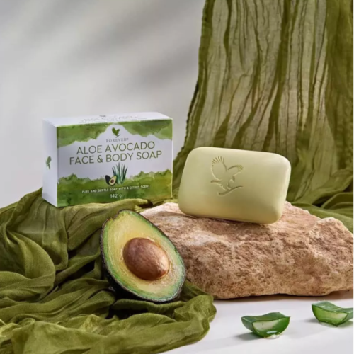 Savon Forever Aloe Avocado Face & Body Soap 142 G