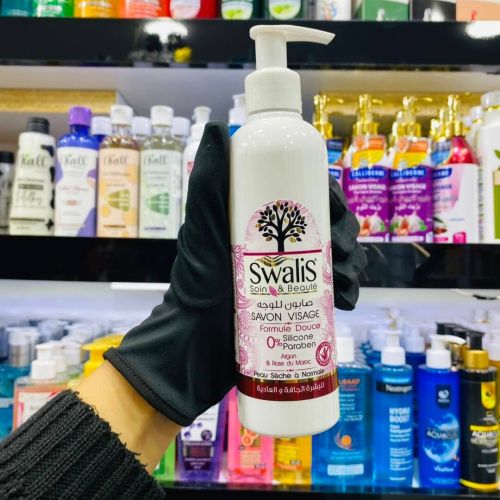 Savon Liquide Swalis Visage Argan & Rose Du Maroc 250 ML