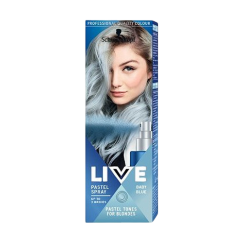 Spray Schwarzkopf Live Pastel Baby Blue 125 ML