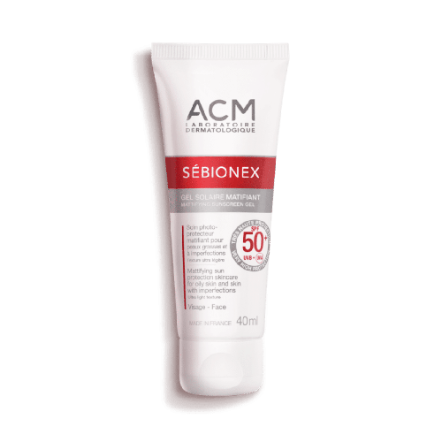 Gel Solaire Acm Sebionex Matifiant Spf 50+ 40 ML