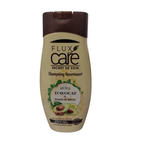 Shampoing Flux Care Nourrissant Huile D'Avocat & Beurre De Karité 265 ML