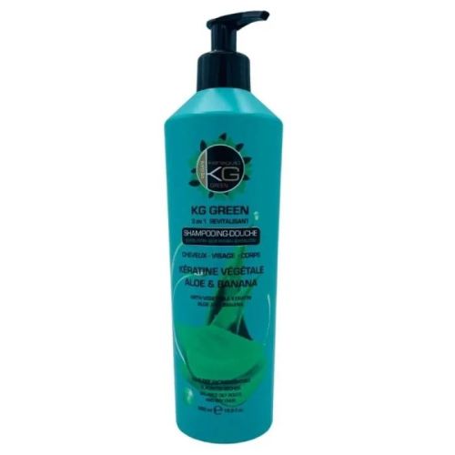 Shampoing Keragold Kg Green Aloe Et Banana 500 ML