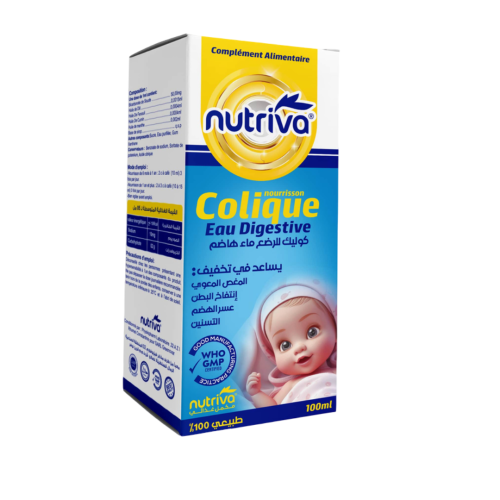 Sirop Nutriva Colique Eau Digestive 100 ML