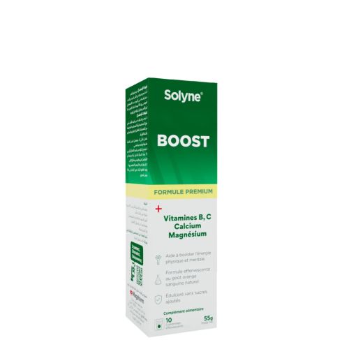 Complément Solyne Boost Vit B. C Magnesium 10 Comprimés