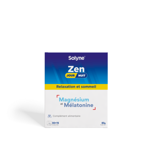 Complément Solyne Zen Jour / Nuit Relax Et Sommeil 30+15 Comprimés