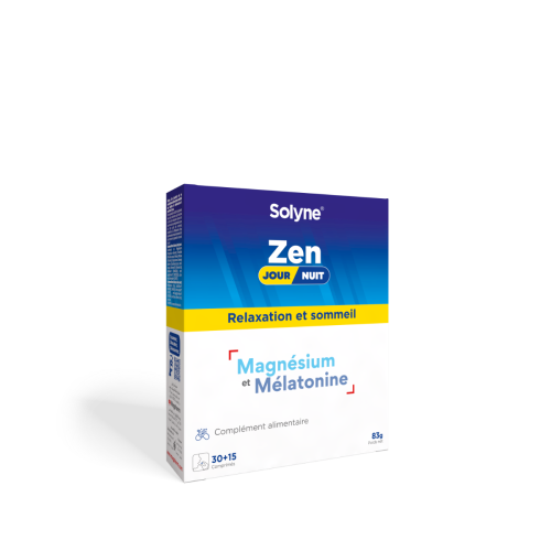 Complément Solyne Zen Jour / Nuit Relax Et Sommeil 30+15 Comprimés
