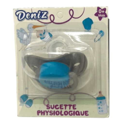 deniz sucette silicone physiologique 0+mois p/12 sp.544