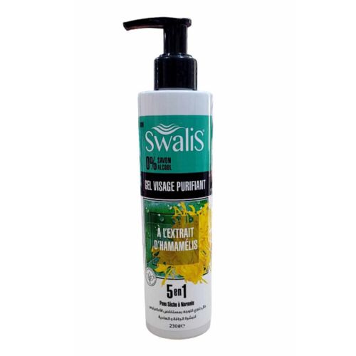 Gel Moussant Swalis A L'extrait D'hamamélis 5en1 230 ML