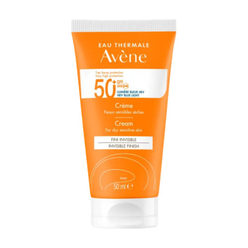 Creme Solaire Avene Spf50+ Fini Invisible Peaux Seches 50 ML
