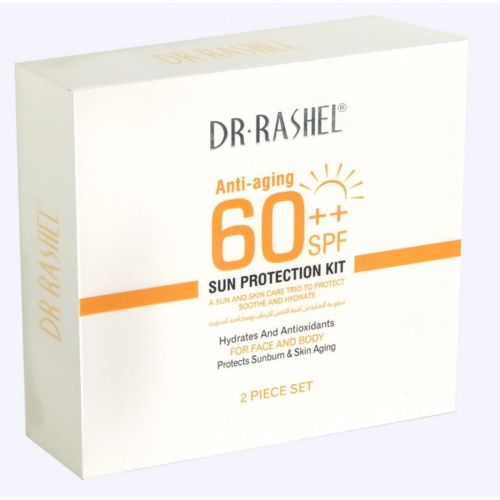 Creme Hydratante Dr Rashel Anti-aging 60++spf Sun Protection Kit 2 Unité