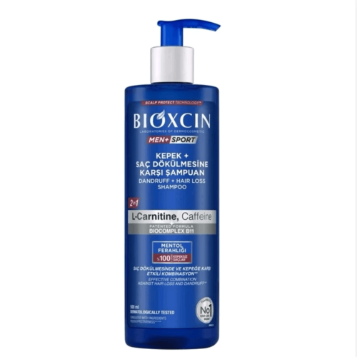 Shampoing Bioxcin Homme Anti Chute Anti Pélliculaire L-carnitine Et Caféine 500 ML