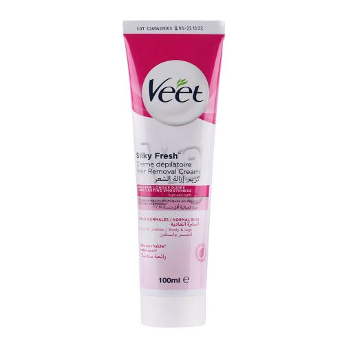 Creme Dépilatoire Veet Peaux Normales 100 Ml