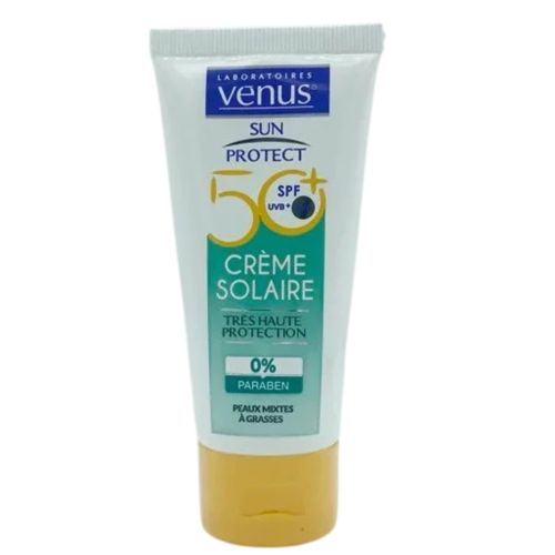 Creme Solaire Venus Spf50+ Peaux Mixtes À Grasses 50 ML