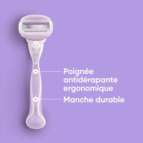 Lame Gillette Venus Comfortgilde Breeze 3 Lames 1 Unité + 02 Recharge