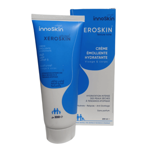 Creme Innoskin Xeroskin Emolliente Hydratante Visage & Corps 200 Ml