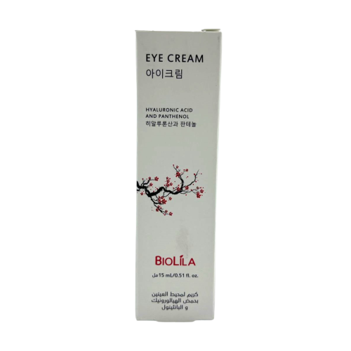 Creme Biolila Eye Hyaluronic Acid And Panthenol 15 ML