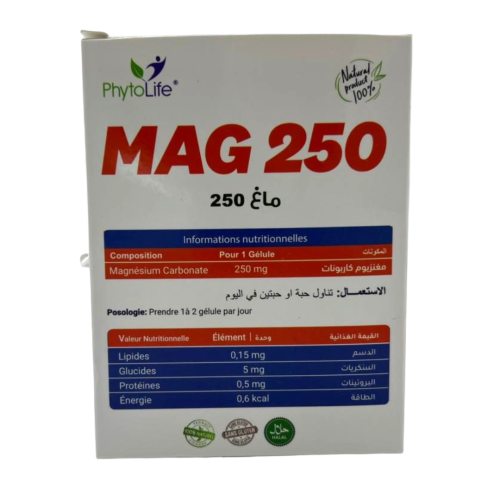 Complément Phytolife Magnésium Carbonate 250 MG