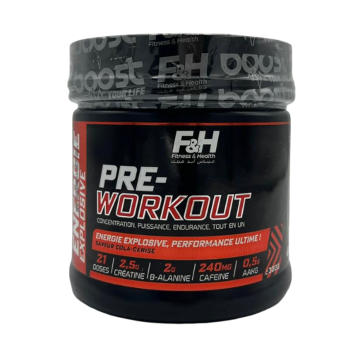 Complément F&h Pre-workout Energie Explosive 300 G