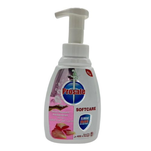 Savon Liquide Prosafe Moussant Antibactérien Softcare 400 ML