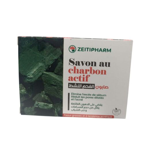 Savon ZeitiPharm Au Charbon Actif 85 G