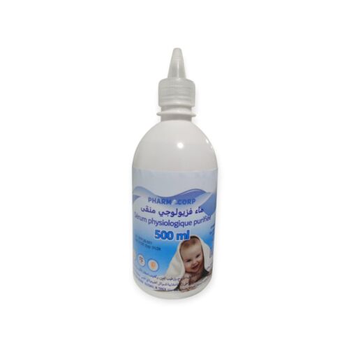 Serum Pharmacorp Physiologique Purifiée 9% 500 Ml