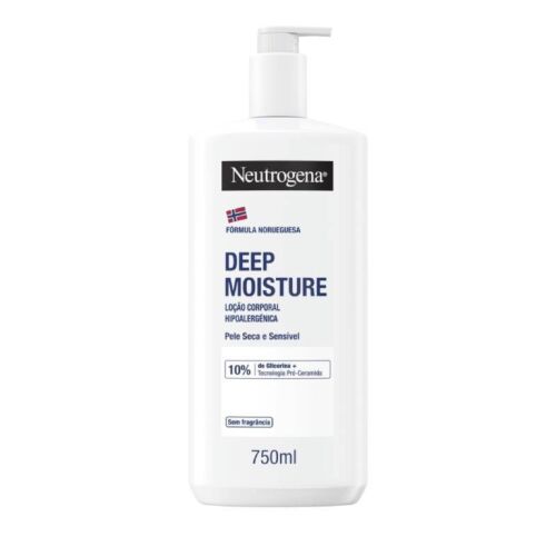 Lotion Neutrogena Corporelle Deep Moisture Peau Seche Et Sensible 750 Ml