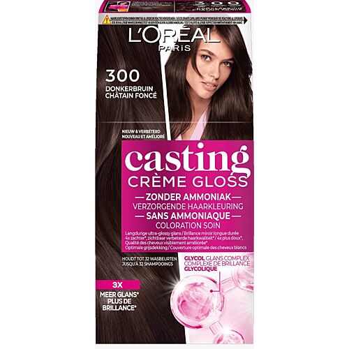 Teinture L'oreal Paris Casting Chatain Fonce 300