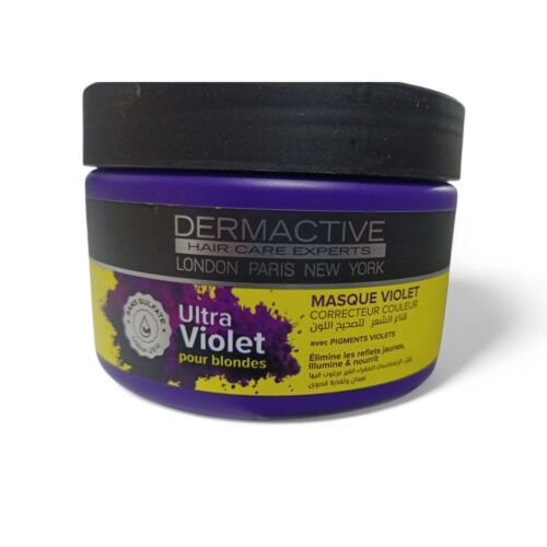 Masque Cheveux Deramactive Ultra Violet Correcteur Couleur 250 Ml