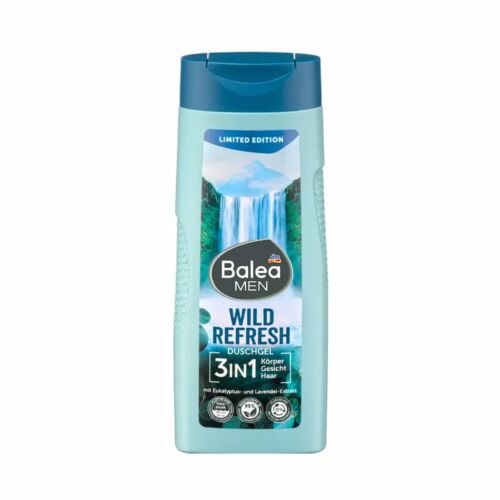 Gel Douche Balea Men 3En1 Wild Refresh 300 Ml