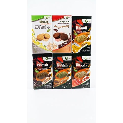 Biscuits Green Oats Avoine +60g Protein 250 G