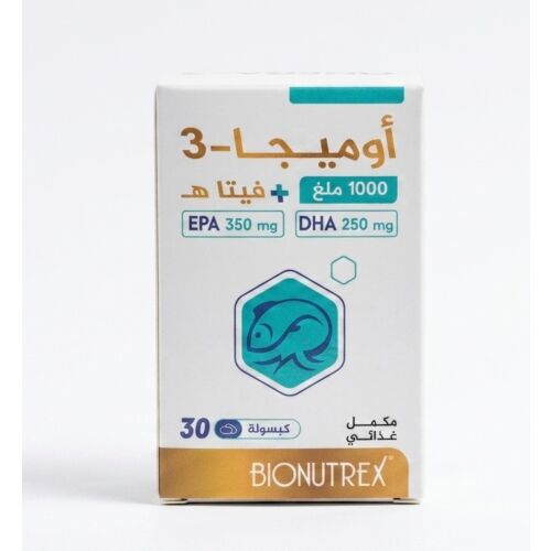 Complément Bionutrex Omega 3 1000 Mg 30 Capsules