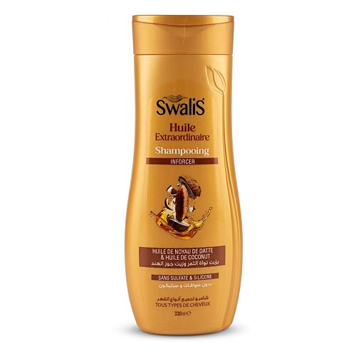 Shampoing Swalis Inforcer Noyau De Datte Et Coconut 330 ML