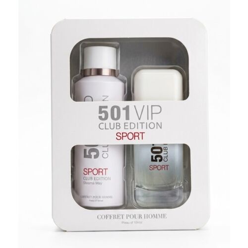 Coffret 501Vip Club Edition Sport Parfum + Déodorant