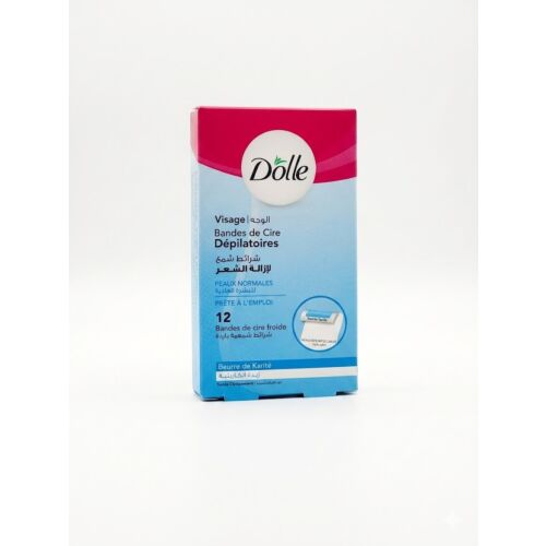 Bande De Cire Dolle Visage Beurre De Karité 12 Unité
