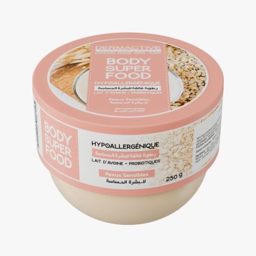 Creme Dermactive Body Super Food Lait D'avoine 250 G