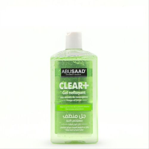 Gel Nettoyant Abusaad Clear+ Aux Extraits De Concombres 300 ML
