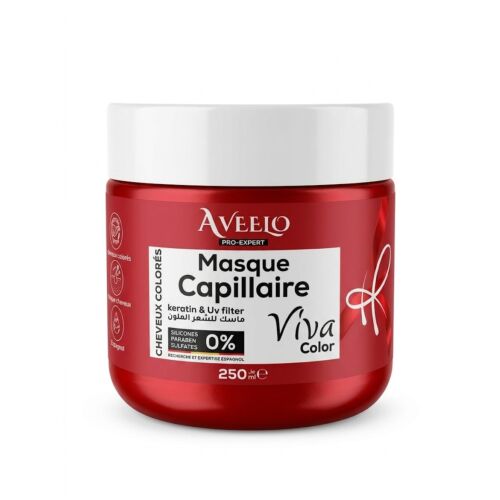 Masque Cheveux Aveelo Viva Color Keratin & Uv Filter 250 ML