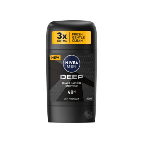 Stick Nivea Deep Black Carbon Dark Wood  50 Ml
