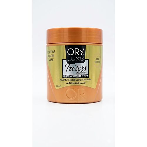 Masque Cheveux Oryluxe Trésors D'afrique Keratin Nutritive 280 ML