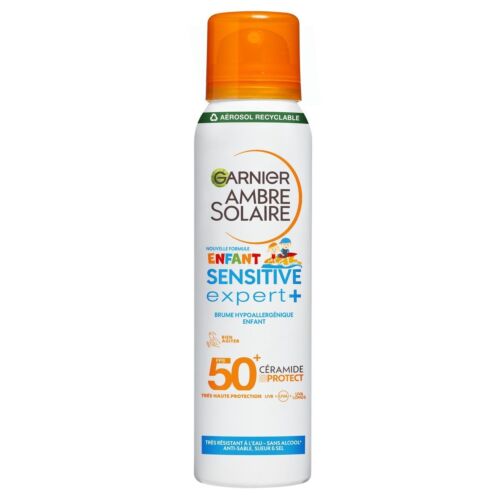 Brume Garnier Ambre Solaire Spf 50+ Enfant Sensitive 150 Ml