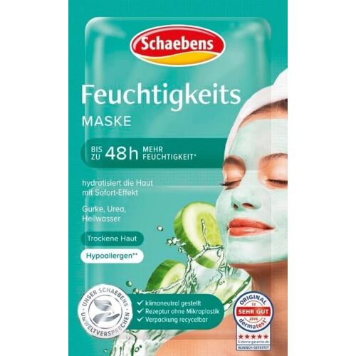 Masque Visage Shaebens Cucumber 10 ML
