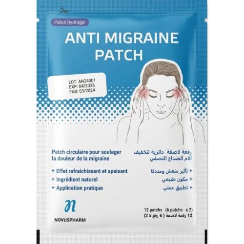 Patches Novuspharm Anti Migraine 12 Patchs