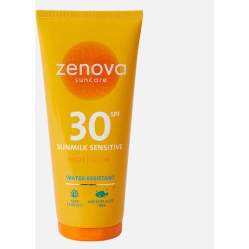 Creme Solaire Zenova Water Resistant Sunmilk Sensitive 30 Spf 200 ML