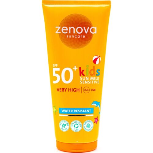 Crème Solaire Zenova Kids Sun Milk Sensitive Kids Spf50+ 200 ML