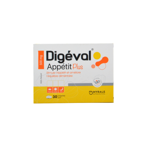 Complément Digipharm Digeval Appetit Plus 30 Comprimés