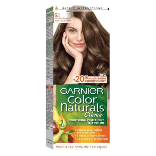 Teinture Garnier Color Naturals Blonde Foncé Cendré 6.1
