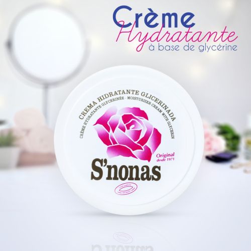 Creme Hydratante Snonas Glycérinée 200 ML