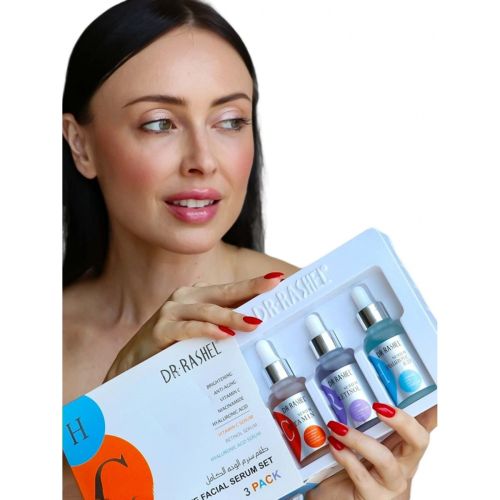 DR.RASHEL COMPLETE FACIAL SERUM SET 3 PACK